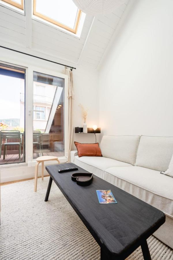Le Duplex Vaugelas Atypique En Plein Centre Ville Annecy Bagian luar foto